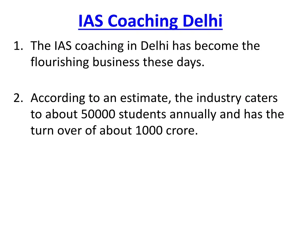 ias coaching delhi