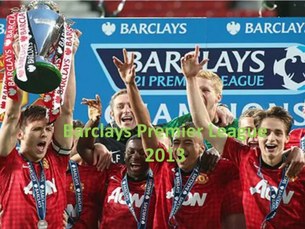 Barclays Premier League 2013