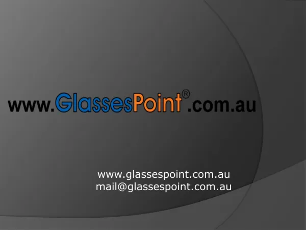 Glasses Point - Different colors