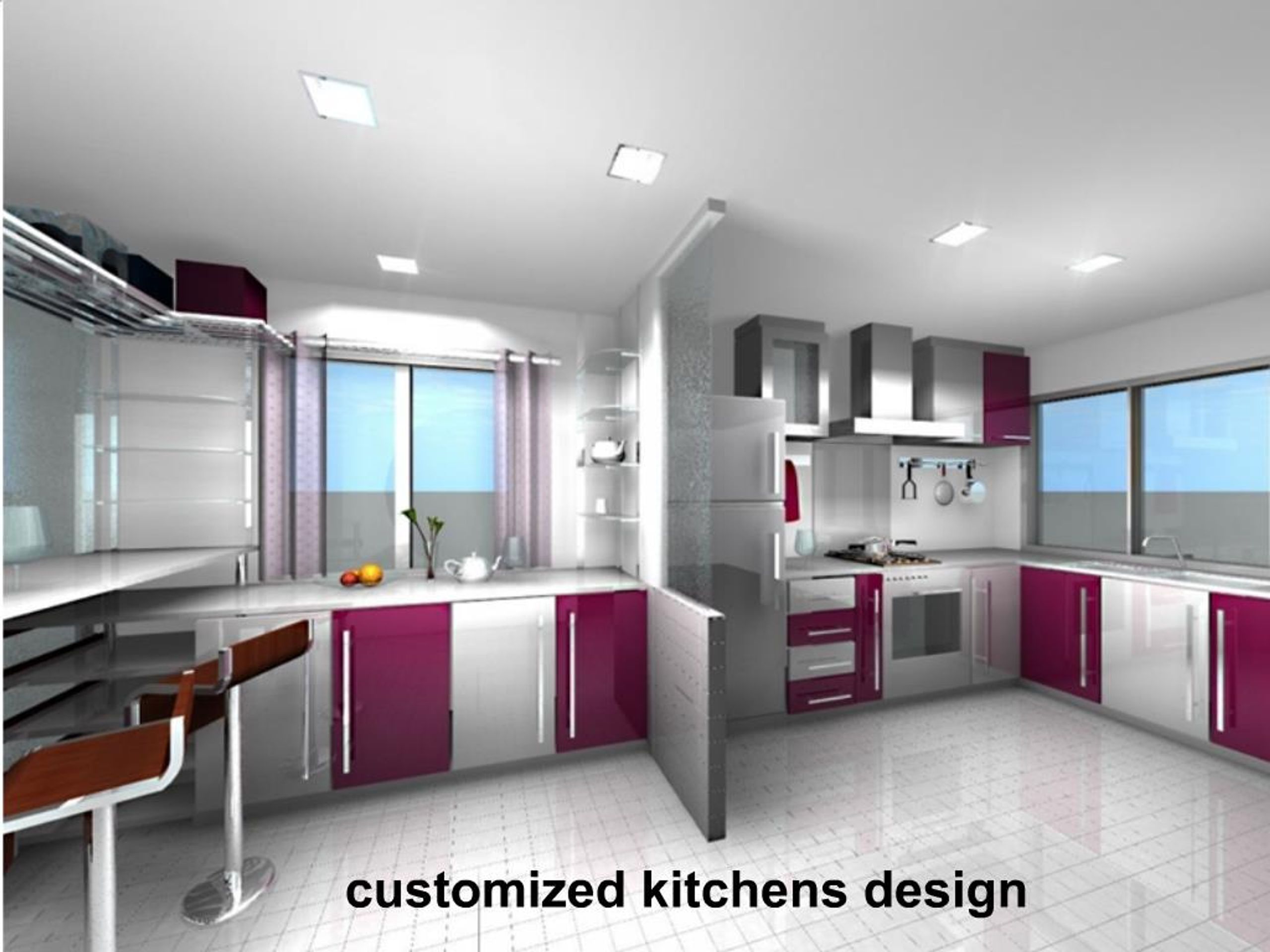 PPT - customized kitchens design PowerPoint Presentation, free download ...