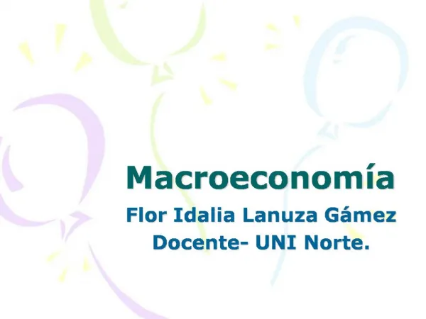 Macroeconom a