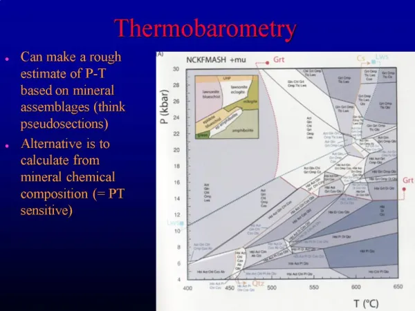 Thermobarometry