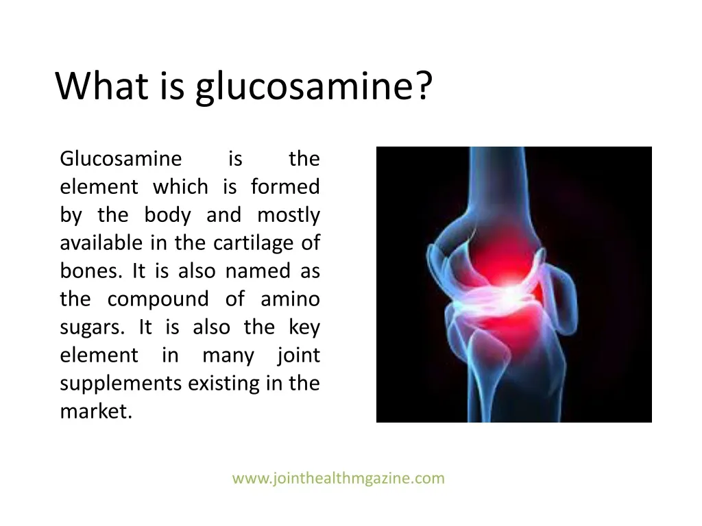 what is glucosamine