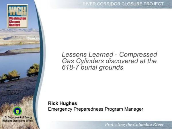 Rick Hughes Emergency Preparedness Program Manager