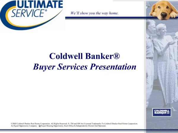 Coldwell Banker Buyer Services Presentation