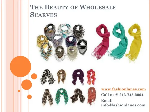 The Beauty of Wholesale Scarves