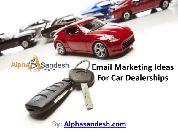 Email Marketing Ideas For Car Dealerships