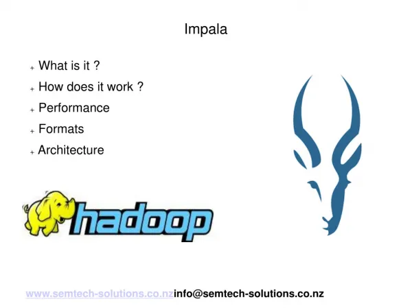 An introduction to Cloudera Impala