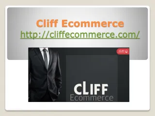 ecommerce website. - slide 1