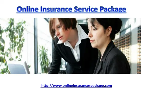 Online Insurance Service Provider