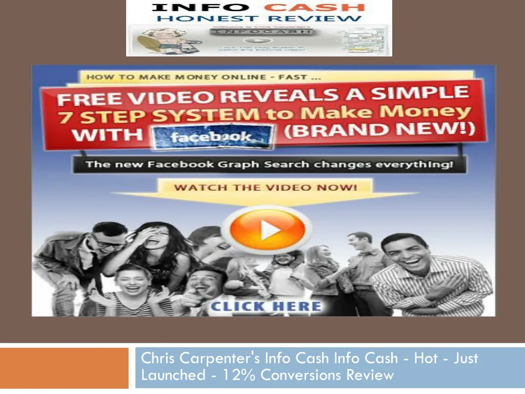 chris carpenter s info cash info cash hot just launched 12 conversions review