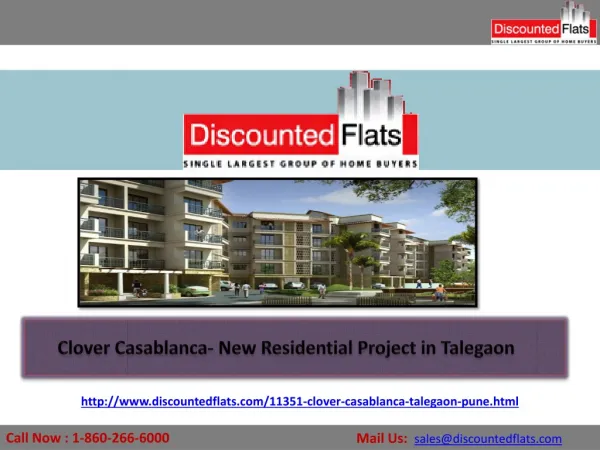 Clover Casablanca – New Residential Project in Talegaon