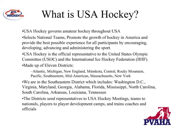 What is USA Hockey