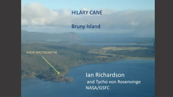HILARY CANE Bruny Island
