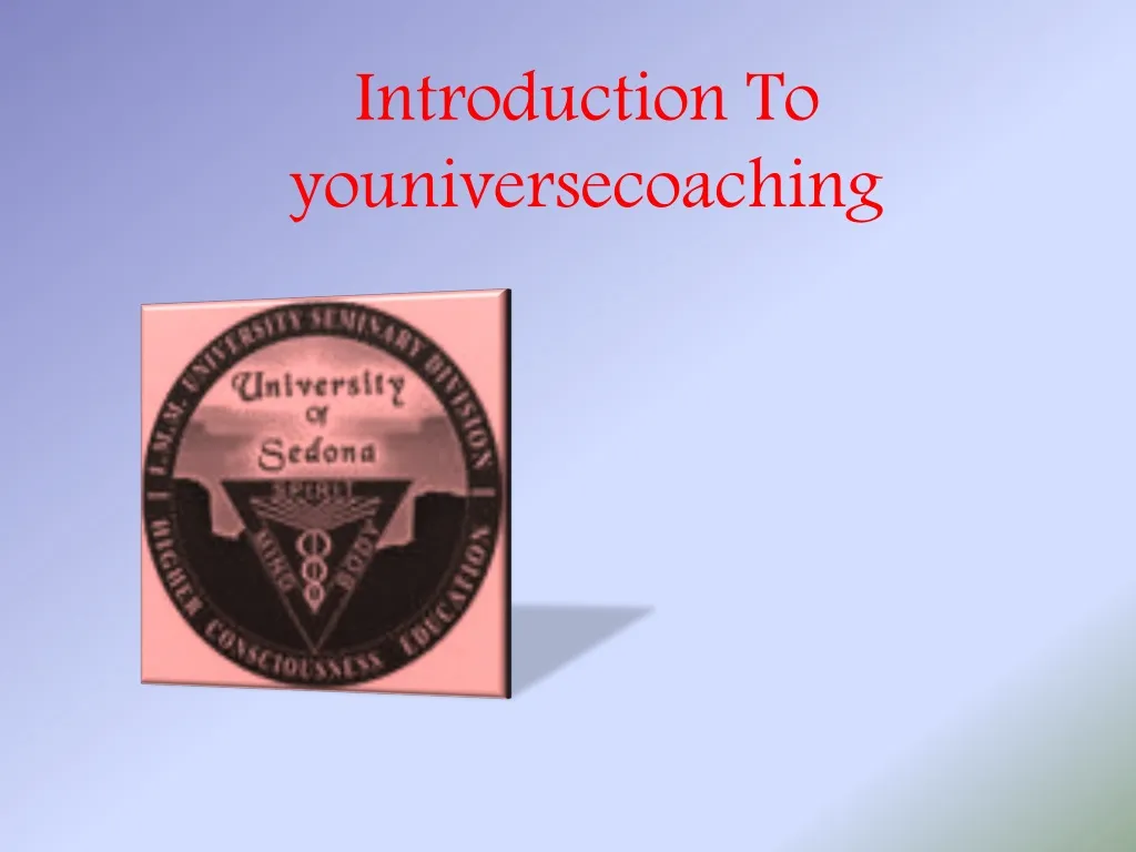introduction to youniversecoaching