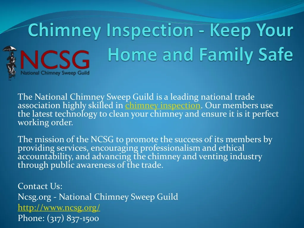 chimney inspection keep your home and family safe