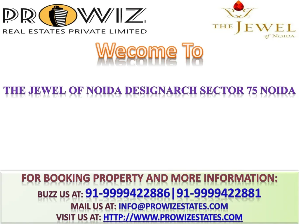 the jewel of noida designarch sector 75 noida