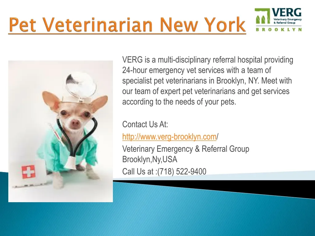 pet veterinarian new york