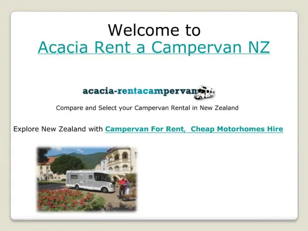 Motor Home Hire Deals NZ, Motor Homes Hire Deals