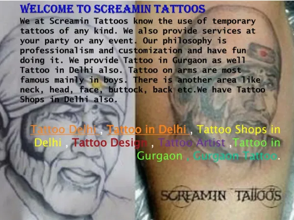 Tattoo Delhi