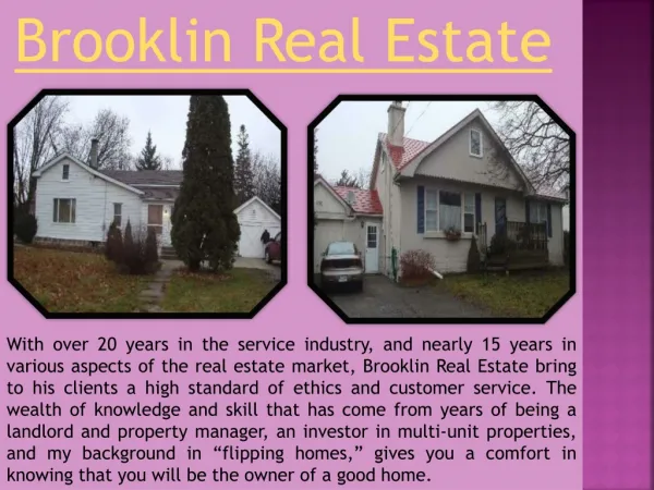Brooklin Ontario Homes For Sale
