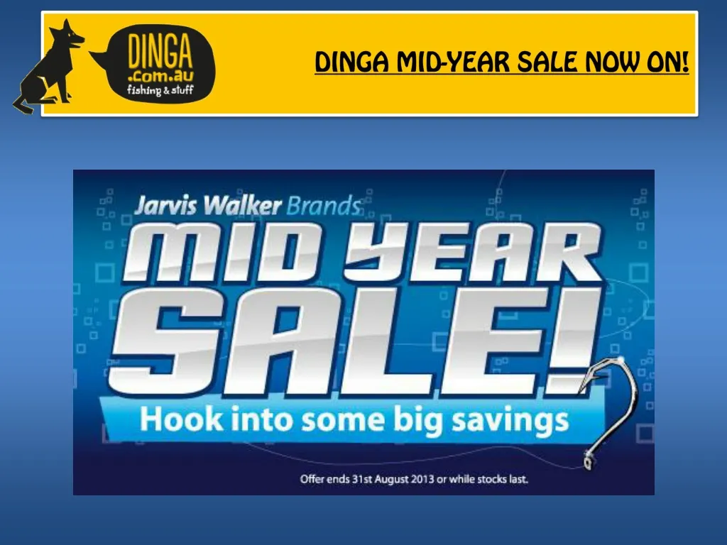 dinga mid year sale now on