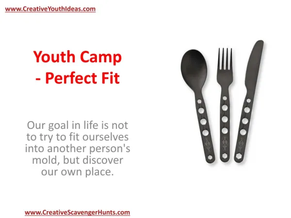 Youth Camp - Perfect Fit