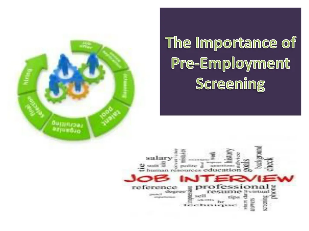 the importance of pre employment screening