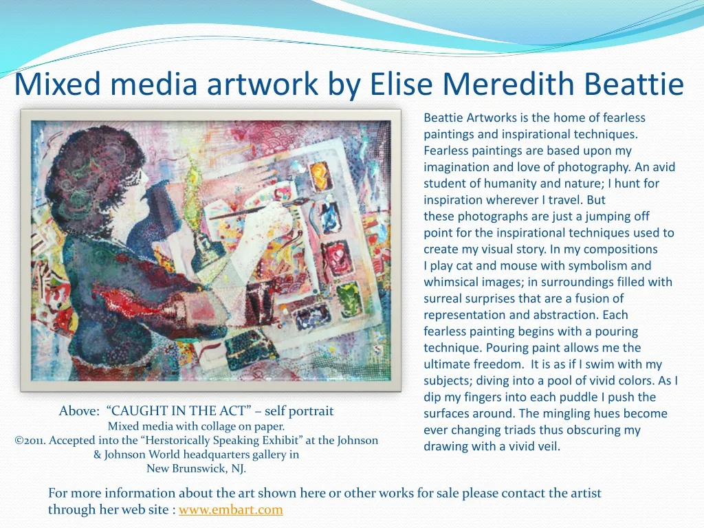 mixed media artwork by elise meredith beattie