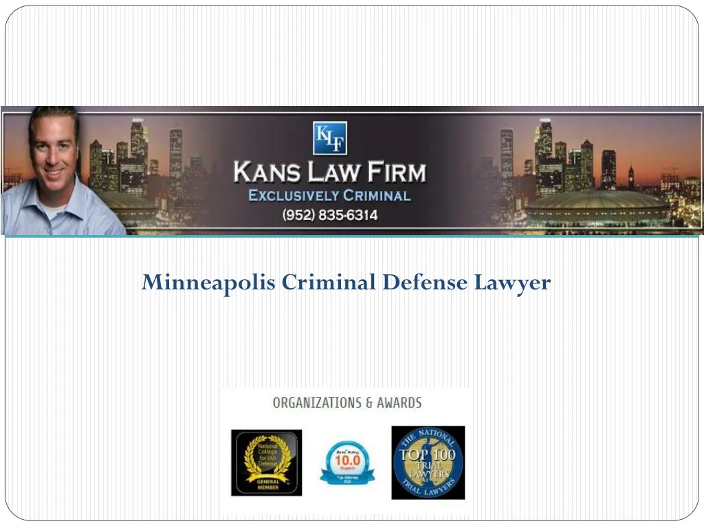 minneapolis criminal defense lawyer
