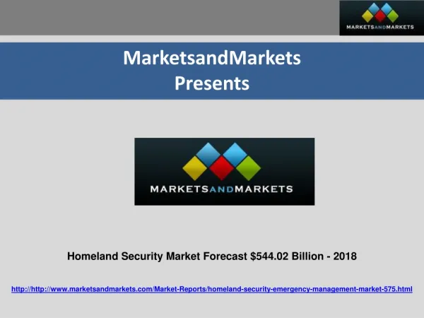 Homeland Security Market grow up to $544.02 Billion - 2018