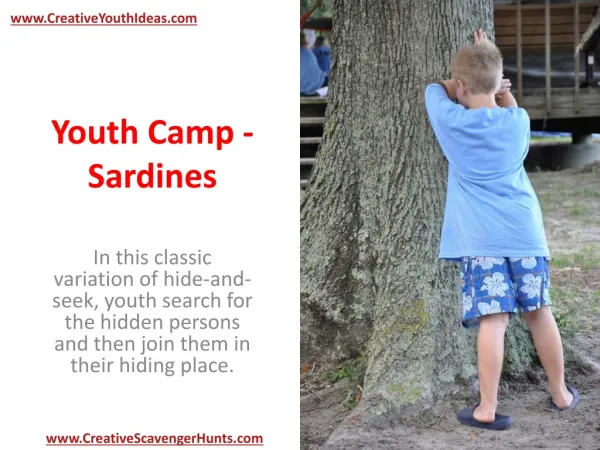 Youth Camp - Sardines