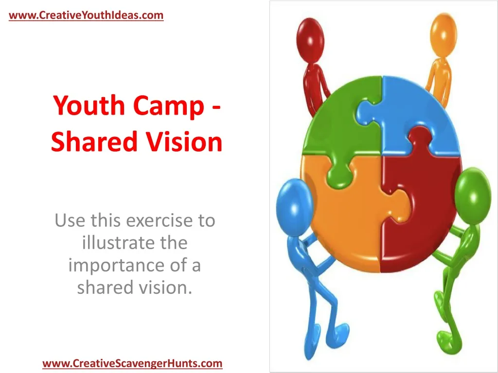 youth camp shared vision