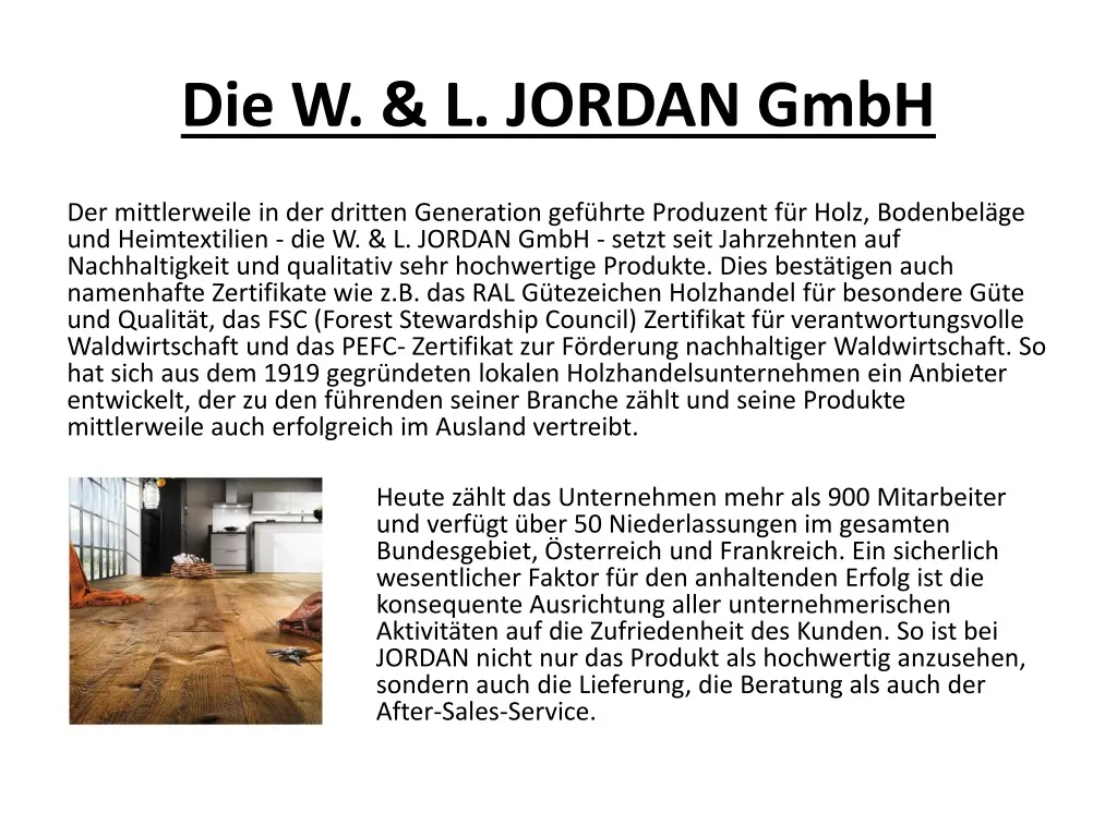 die w l jordan gmbh