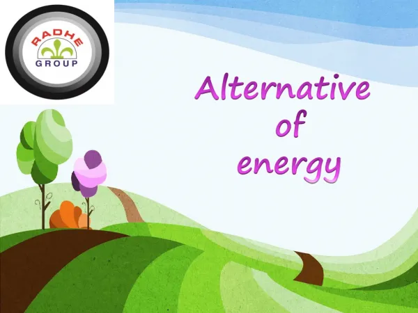 alternative of energy