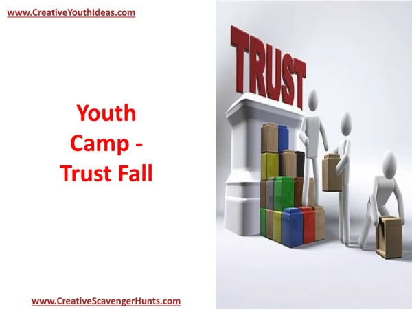 Youth Camp - Trust Fall
