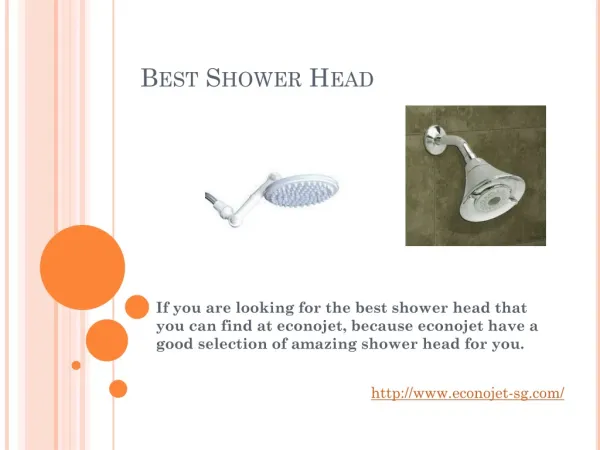 Best Shower Head