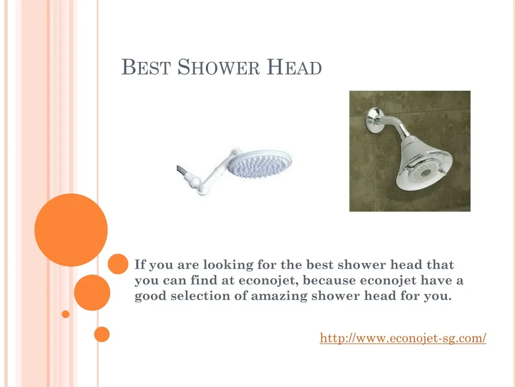 best shower head