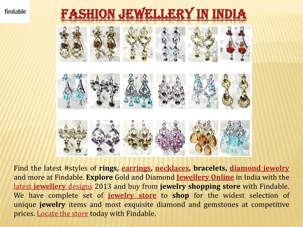 fashion jewellery in india