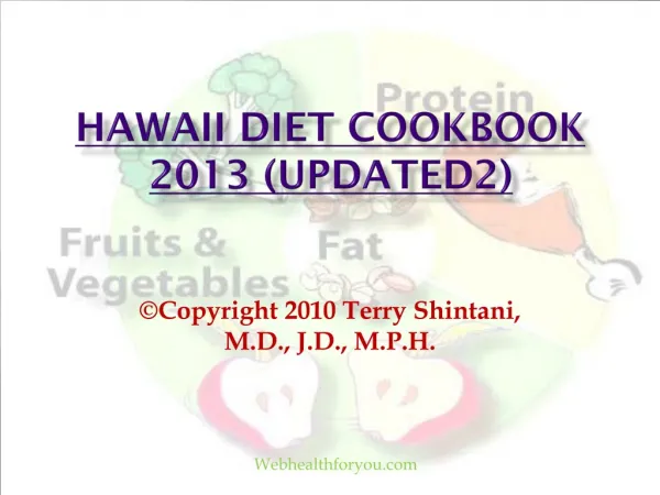Hawaii Diet Cookbook 2013 (updated2)10