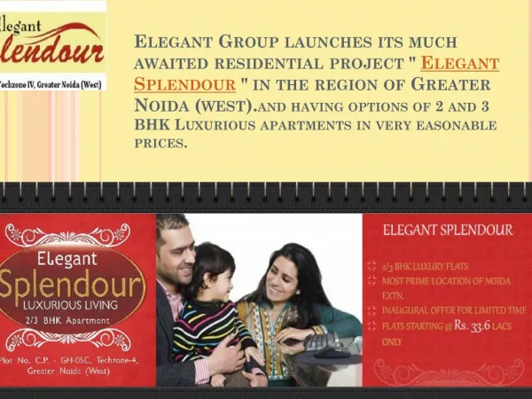 Best Option Elegant Splendour-Elegant Splendour Noida