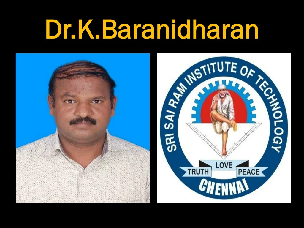 dr k baranidharan