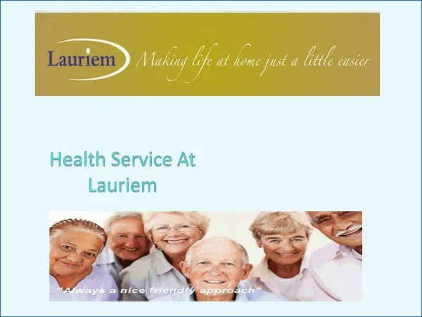 Health Service At Lauriem