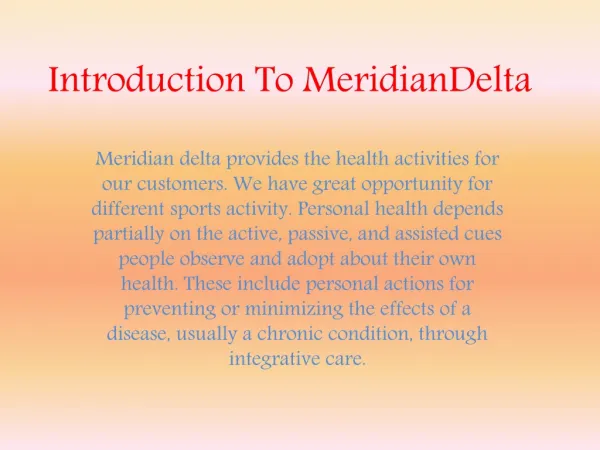 meridian delta review