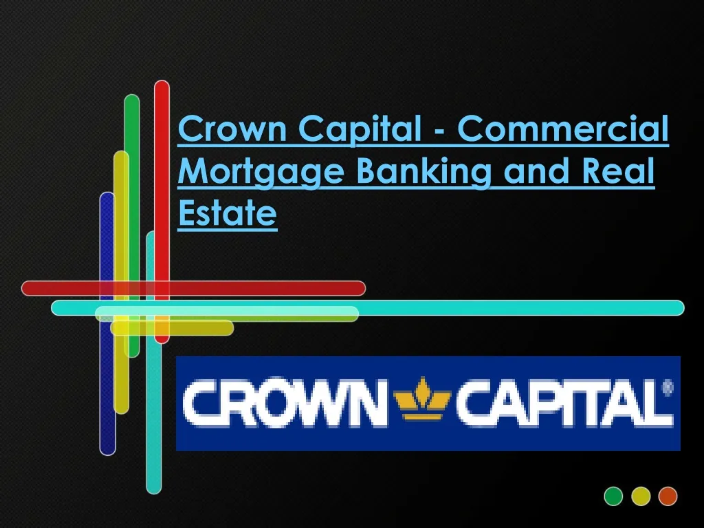 crown capital commercial mortgage banking and real estate