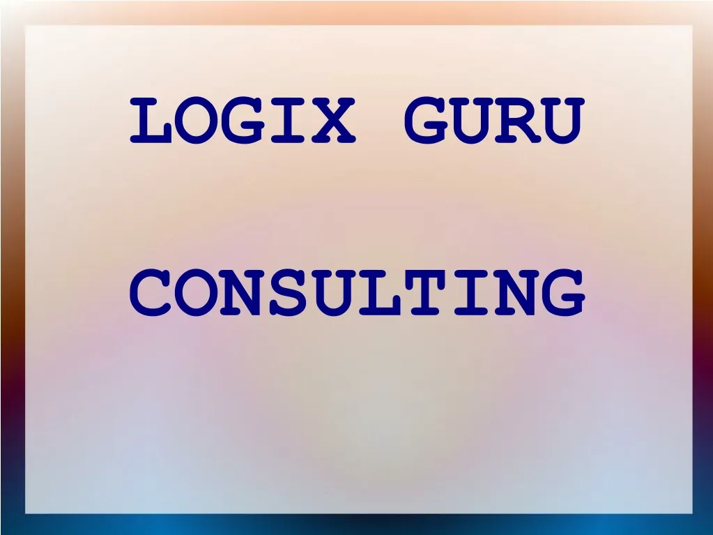 logix guru consulting