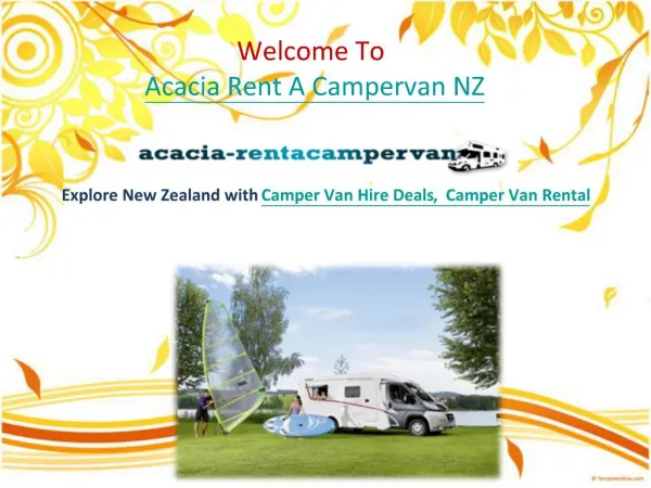 Camper Van Hire Deals