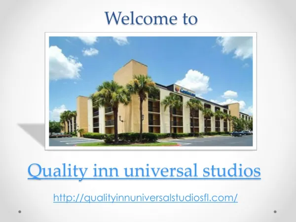 Quality inn hotel International Drive