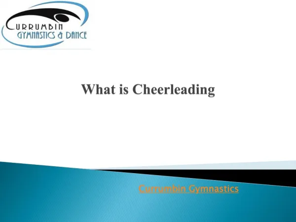 What is Cheerleading?