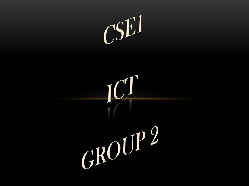 cse1 ict group 2